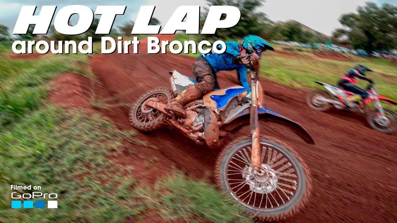 Shredding around Dirt Bronco - FPV hot lap of the track 2022