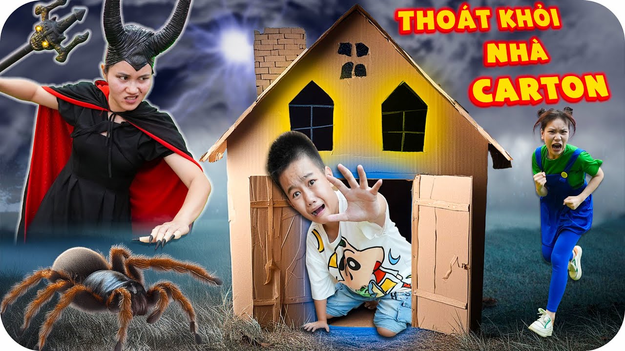 Tổng Hợp Thoát Khỏi Căn Phòng Carton Bí Ẩn Đại Chiến Thế Lực Bóng Tối | Min Min TV Minh Khoa
