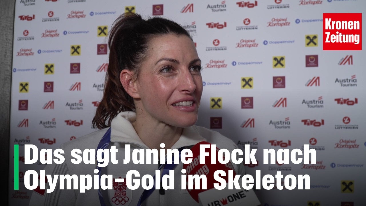 Janine Flock nach Gold: „Unfassbar! Ich bin stolz, ich bin dankbar“ | Krone SPORT