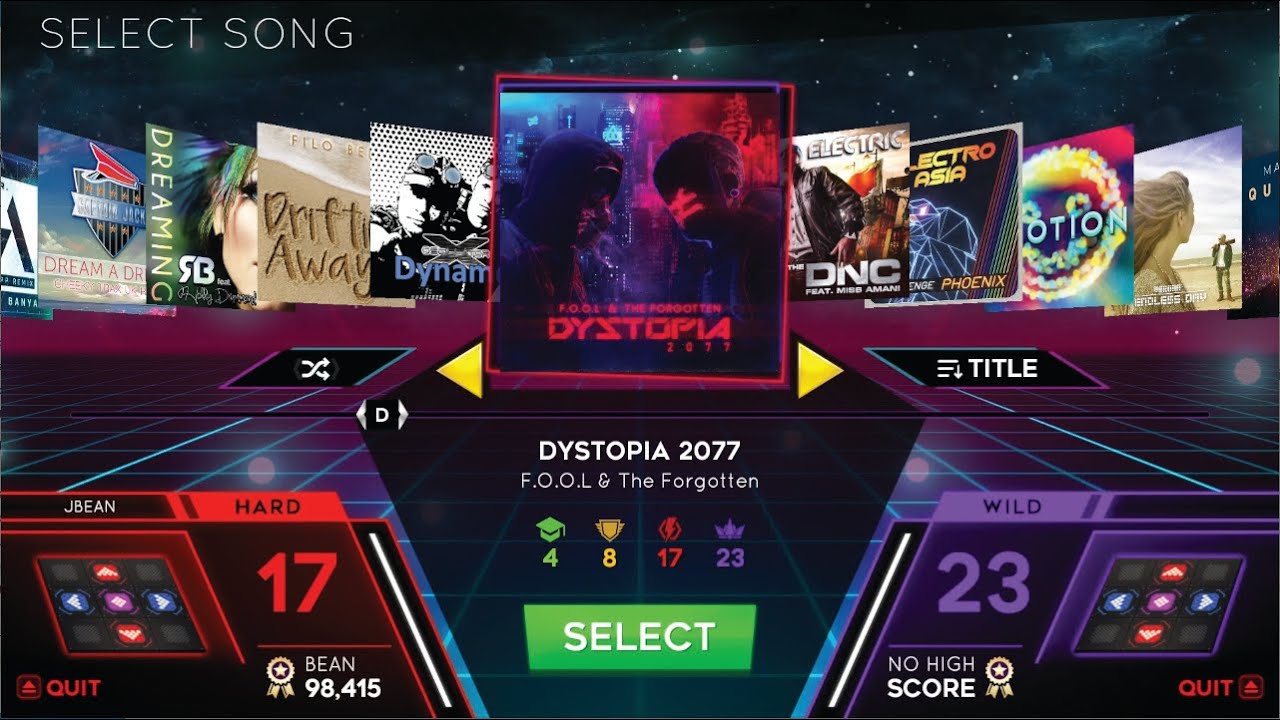 [StepManiaX] Dystopia 2077 (HARD/WILD)