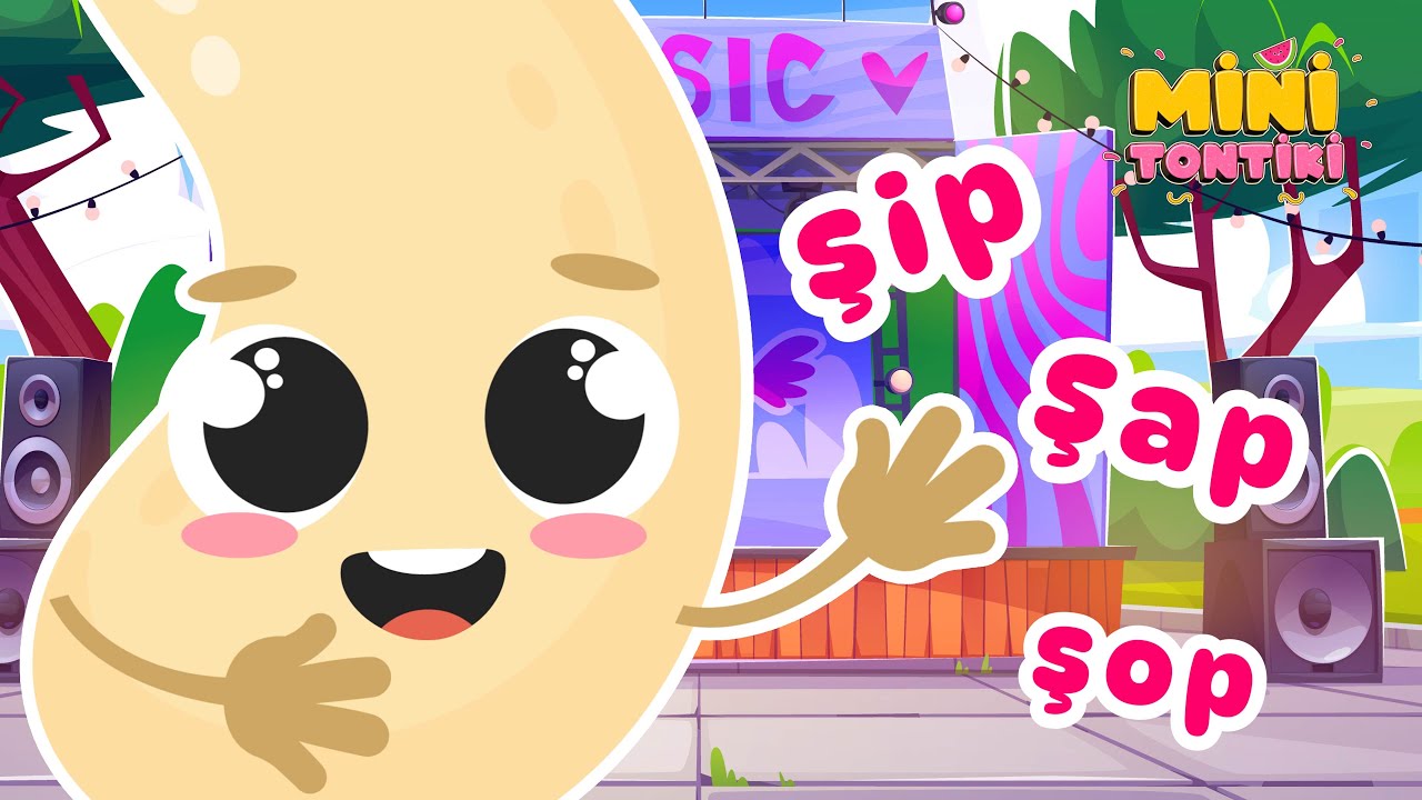 Kaju Adam 🐿️ Şip Şap Şop | En Popüler Bebek Şarkıları | Mini Tontiki Eğlenceli Çocuk Şarkıları