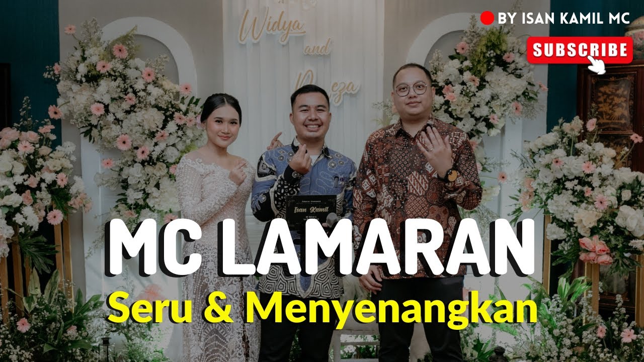 MC Lamaran Di Resto Semi Formal dan Menghibur by Isan Kamil