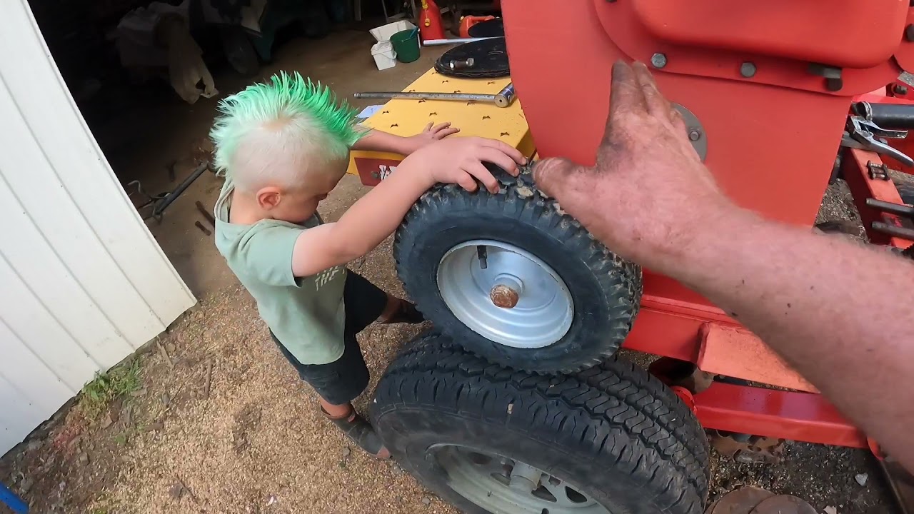 Repairing the Duncan eco seeder