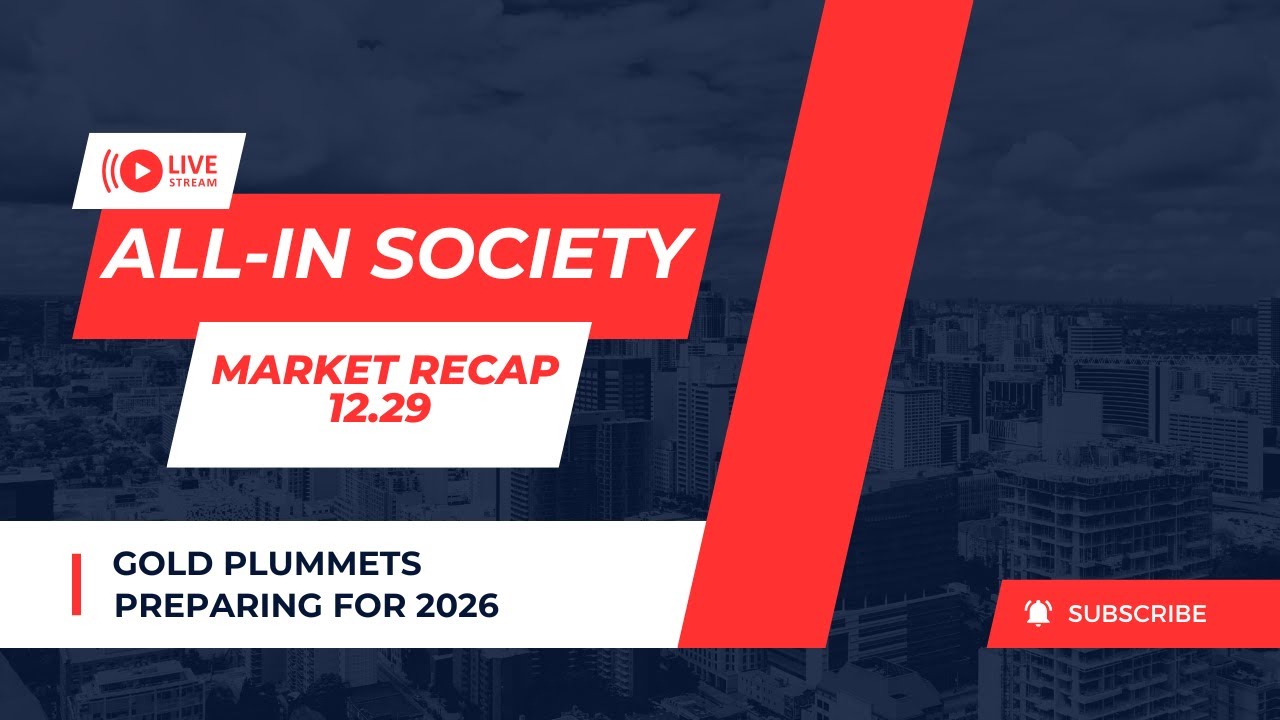 Gold plummets & Preparing for 2026