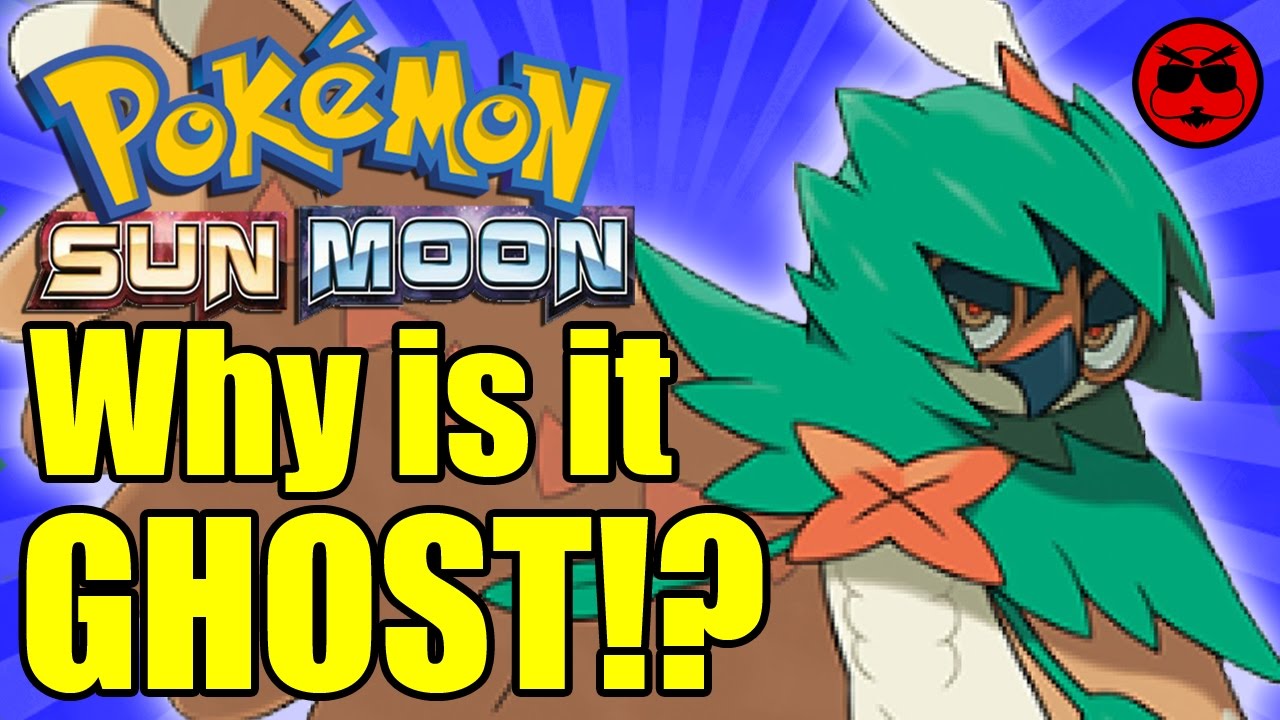 Why Pokemon's Decidueye is a Ghost Type! - Game Exchange