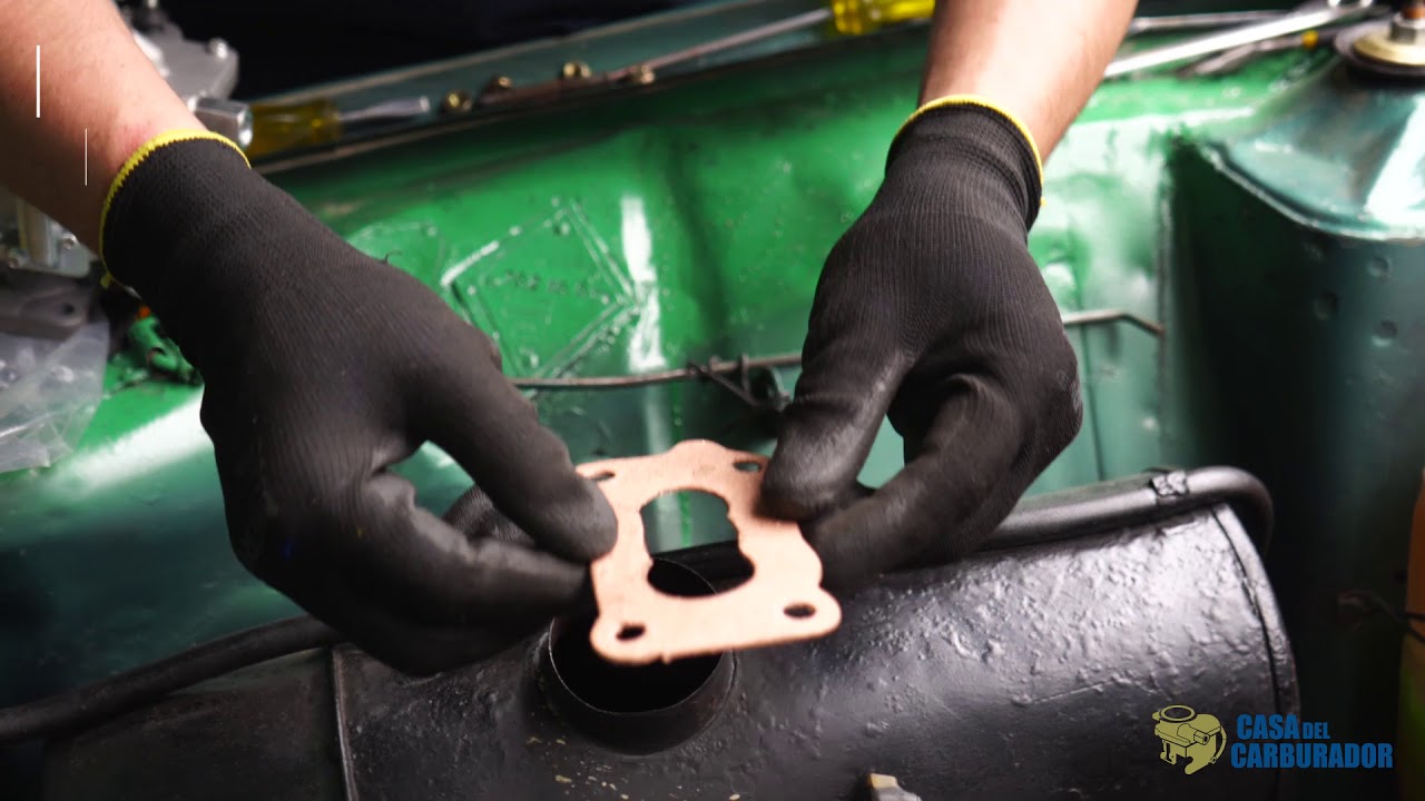 Instalación de carburador en Renault 12 para un  óptimo encendido en frío.