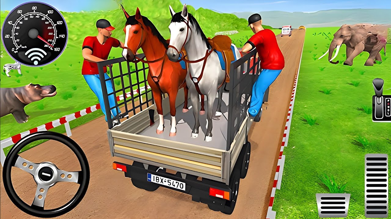 Animal Cargo Truck Driving Game 3D - Animal Transport Cargo Truck 2024 - Android Gameplay #4