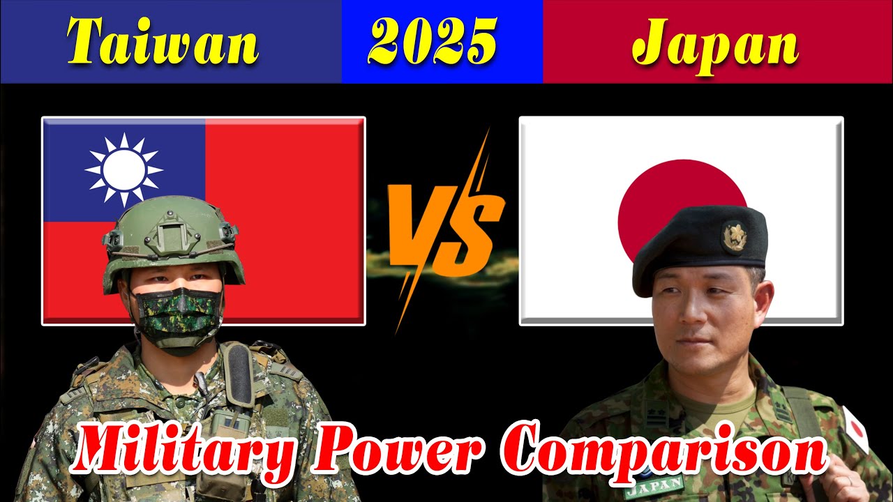 Taiwan vs Japan Military Power Comparison | World Military Power
