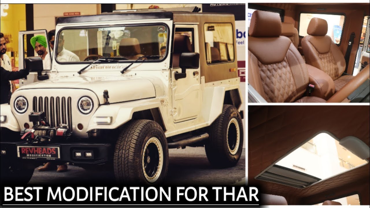 BEST MODIFIED THAR | PANORAMIC SUNROOF | WIDE BODY | LUXURY INTERIOR | CUSTOM WHEELS