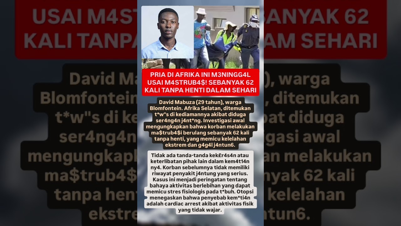 Kisah david mabuza.