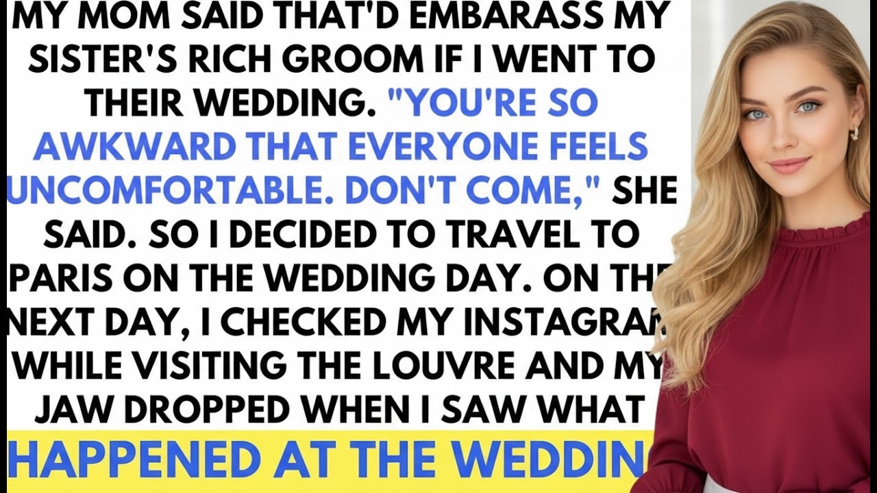 I Wasn’t Invited to My Sister’s Wedding—Then Footage of the Groom Spitting on My Mom Went Viral