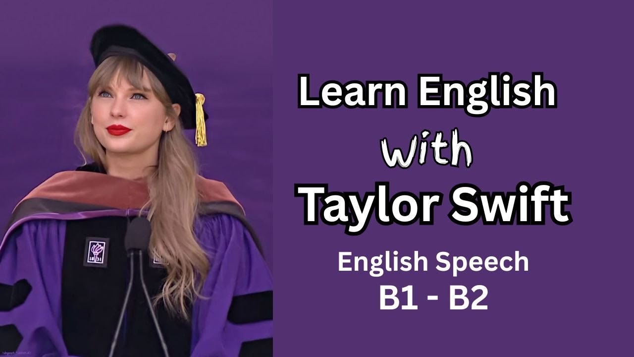 'Never be ashamed of trying' - Learn English With Taylor Swift