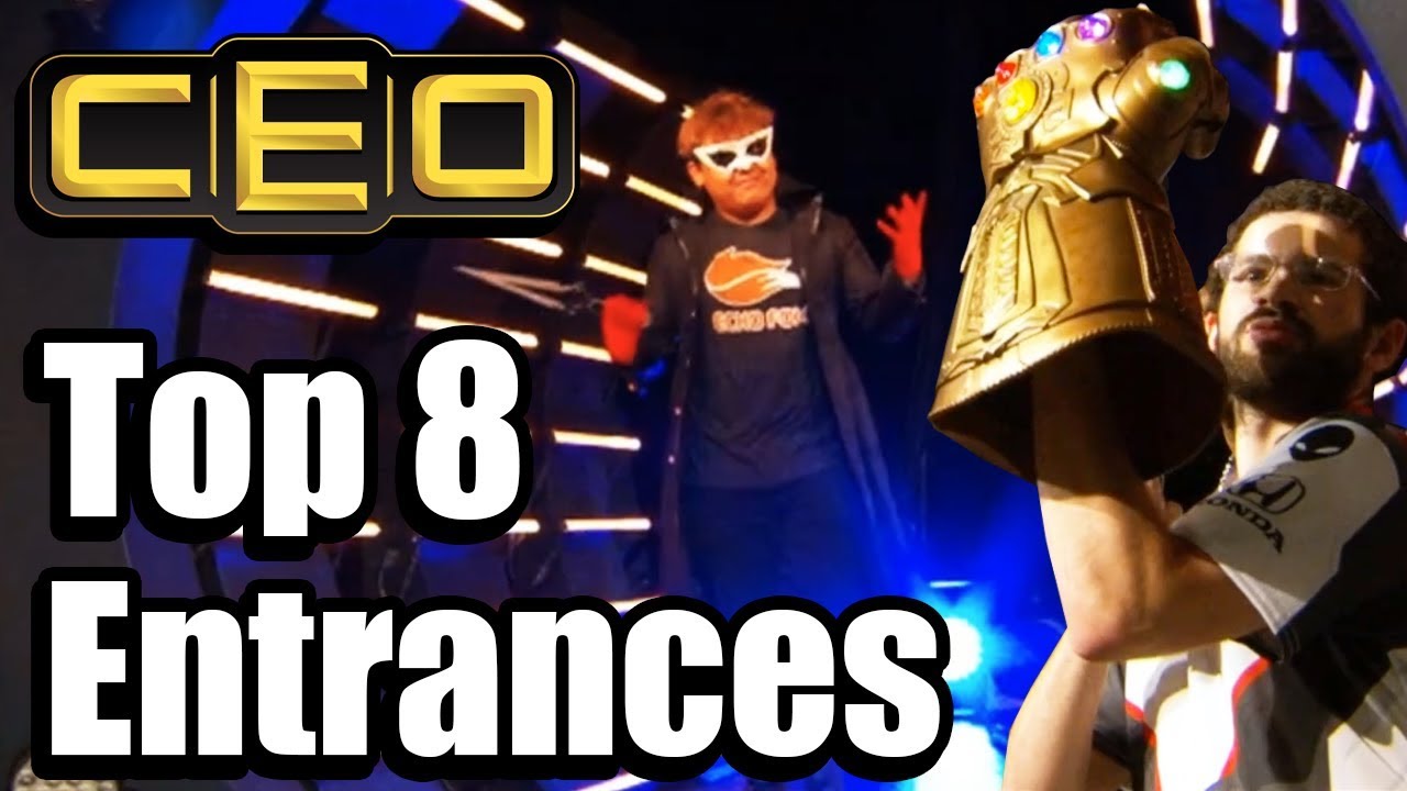 CEO 2019 Top 8 Entrances for Smash Bros Ultimate