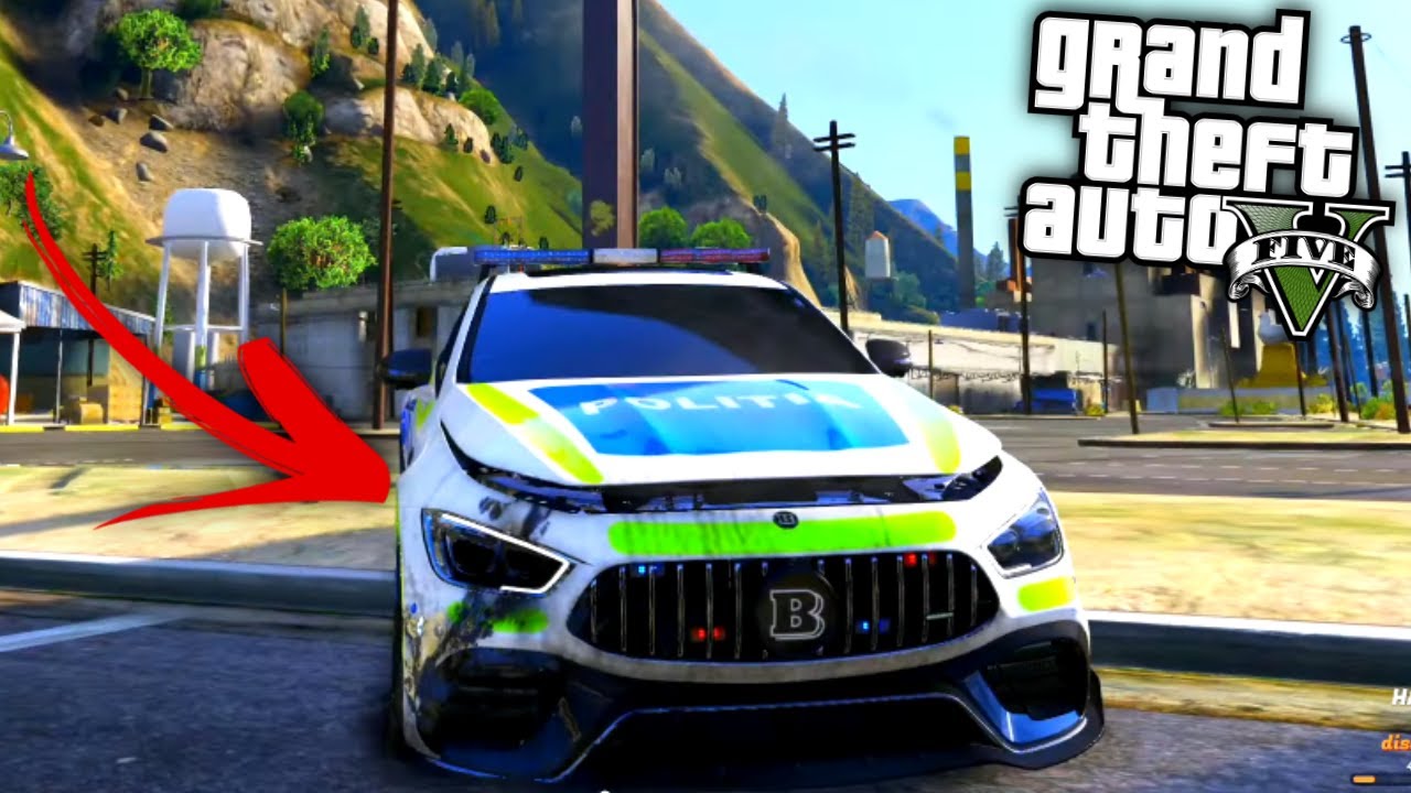 MERCEDES BRABUS FACUT PRAF DE UN POLITIST! • FIVEM