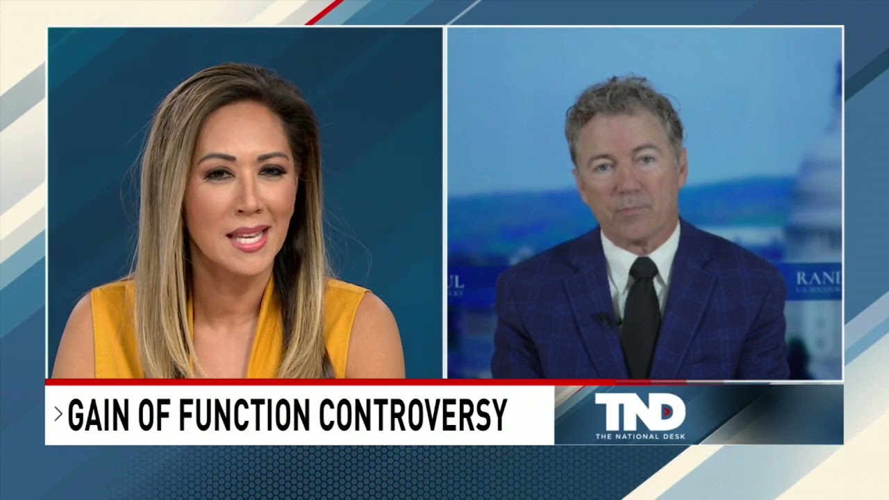 Dr. Rand Paul on NIH Funding Gain-of-Function: 