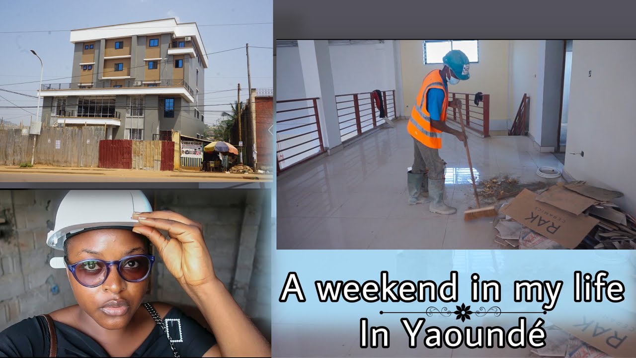 Real Estate in Yaoundé Cameroon 🇨🇲 | A weekend in my life | Real estate agent and a makeup artist