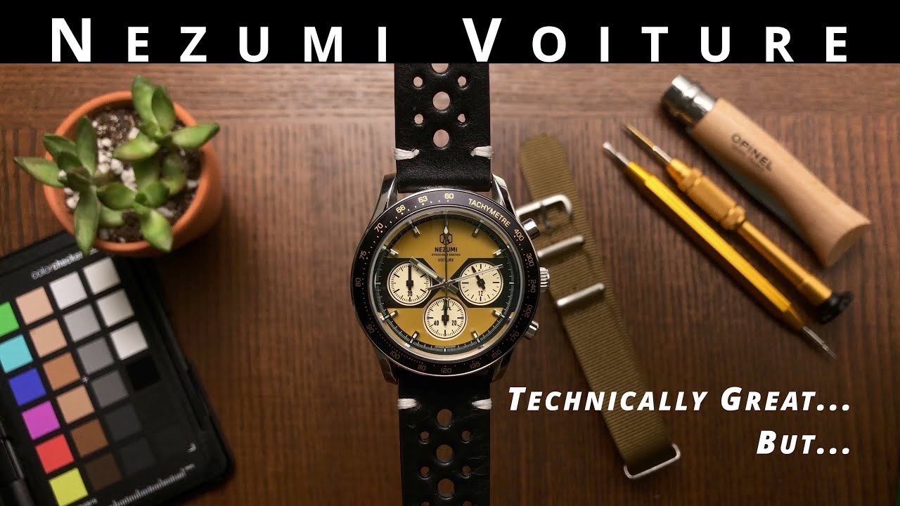 Nezumi Voiture - The Best $350 Budget Vintage Meca Quartz Racing Chronograph?