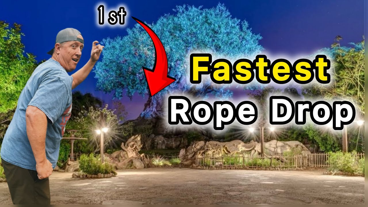 Tips and Tricks on how to Rope Drop into Disney&rsquo;s Animal Kingdom 2025!