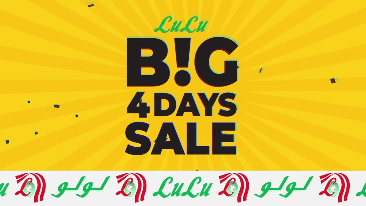 BIG 4 DAYS Sale: The Year's Biggest Shopping Extravaganza from 27 to 30 October!