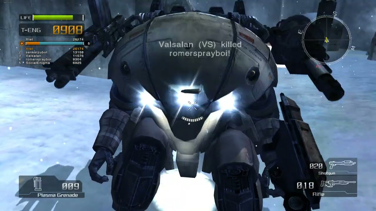 Lost Planet Extreme Condition Multiplayer - Deathmatch - Canyon 810 Like the Old Days - 4K