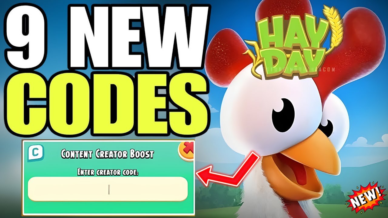Коды Hayday для создателей контента на декабрь 2025 года | QR-коды Hay Day | Коды Hay Day 2025 — ...