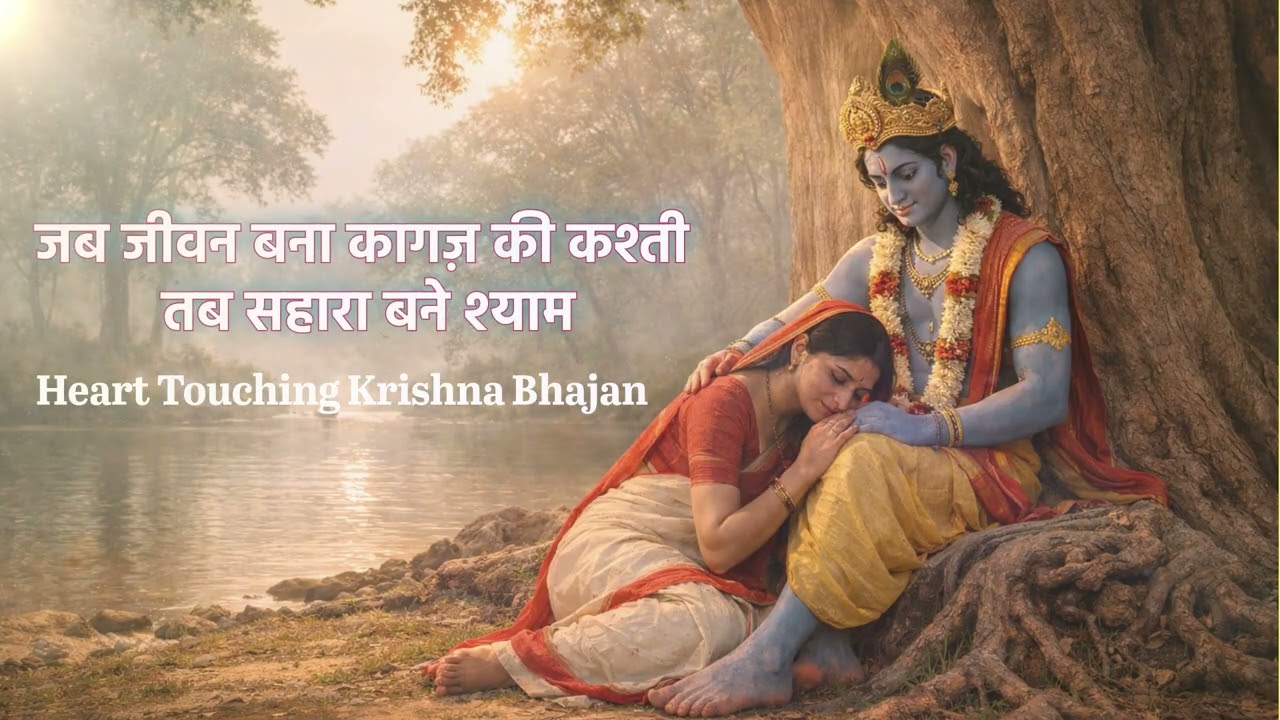 जब जीवन बना कागज़ की कश्ती तब सहारा बने श्याम | Heart Touching Krishna Bhajan | Shyam Bhajan 2026