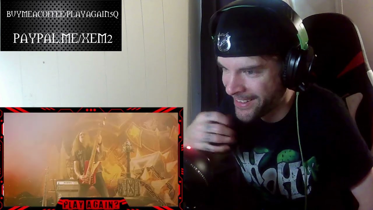 Hammerfall - Brotherhood (First Time Reaction)