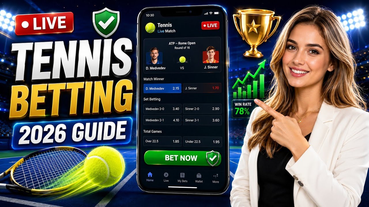 How to Bet on Tennis (2026) 🎾 | Tennis Betting Strategy for Beginners | Step-by-Step Guide