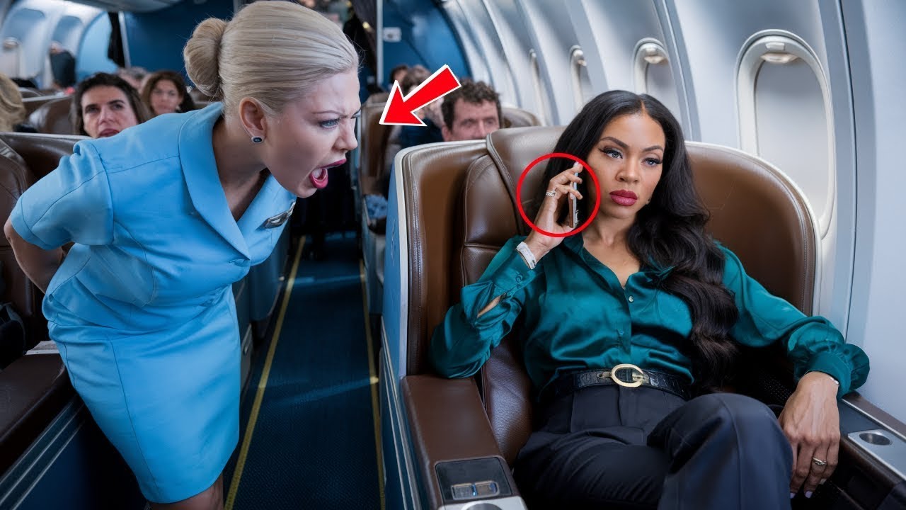 Black Woman Told “This Isn’t Coach” — 5 Minutes Later, She Grounds the Flight with a Single Call