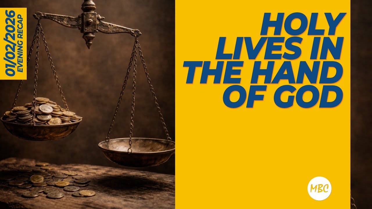 Holy Lives in the Hand of God | 1st Feb 2026 Evening Sermon Recap
