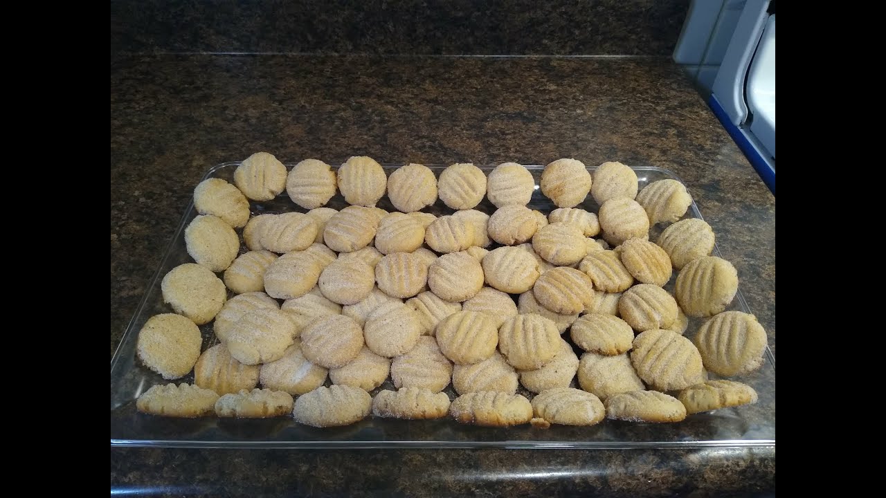 Bizcochitos Con Canela y Azucar 