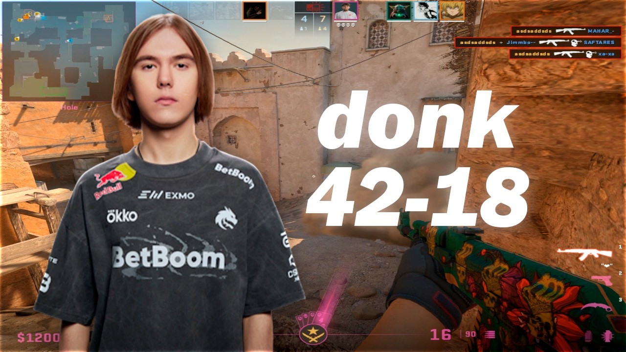 donk (42-18) SOLOQ FACEIT EU | CS2 DEMO POV + VOICECOMMS