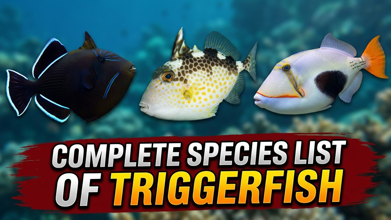 All Triggerfish Species/Balistidae