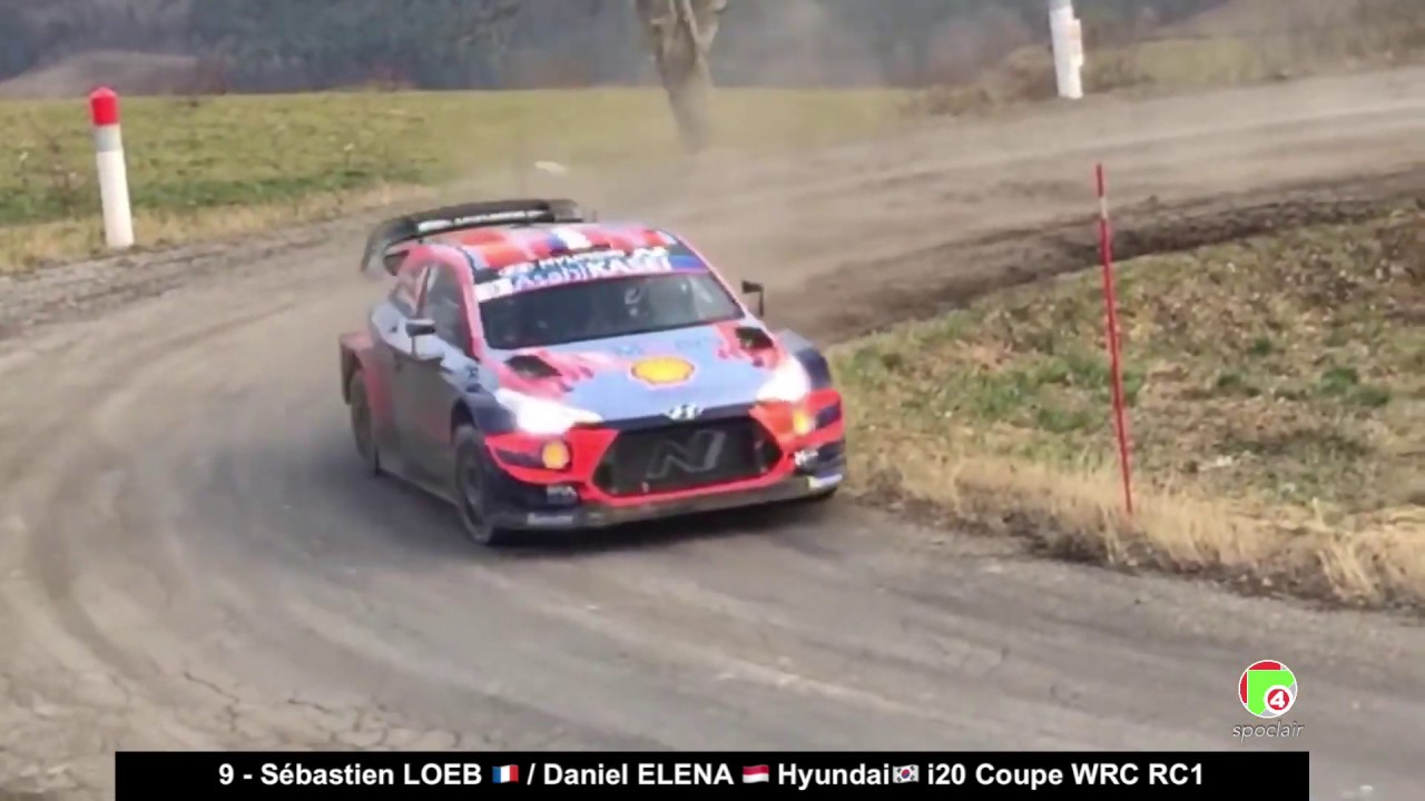 Les Santons sur ES8 Avançon - Notre-Dame-du-Laus Monte-Carlo WRC 2020