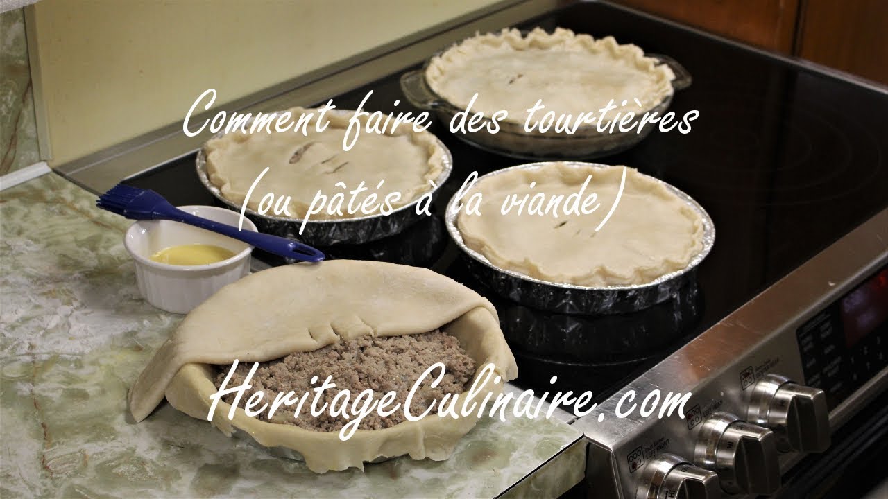 Comment faire des tourtières (pâtés à la viande)
