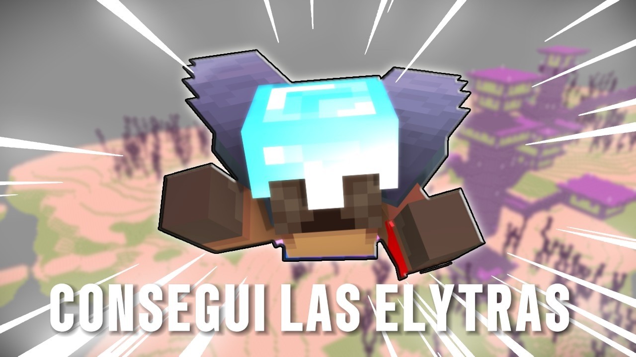FINALMENTE CONSEGUI LAS ELYTRAS EN MI MUNDO | Minecraft Survival EP7