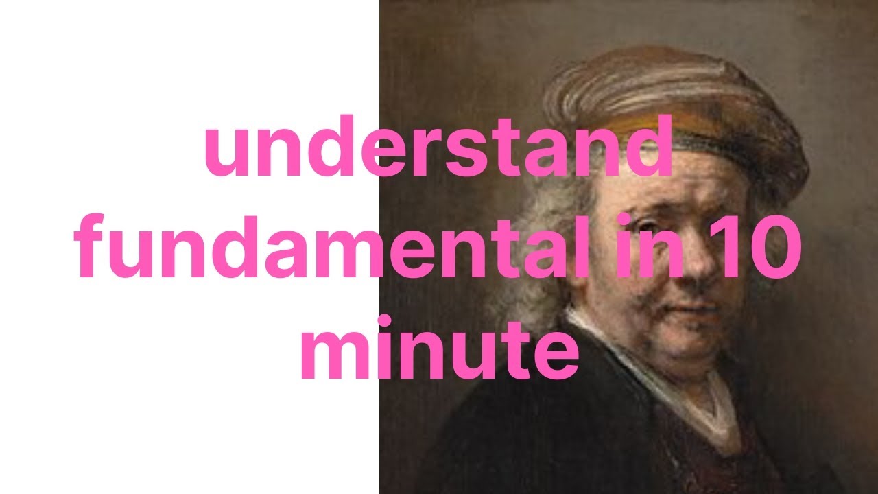 Understand fundamental value in 10 minutes 