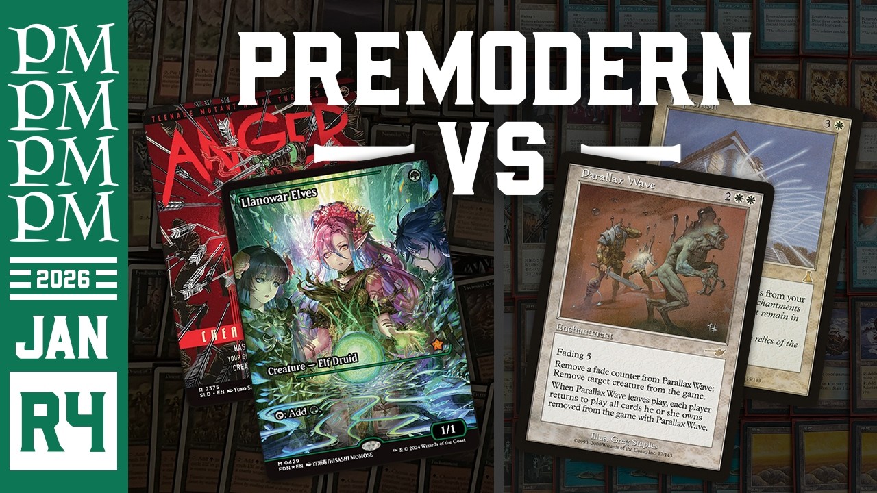 Angry Elves vs Replenish - R4 - Январь 2026 Premodern Monthly