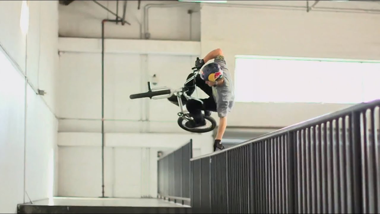BMX mini-ramp session w/ Drew Bezanson