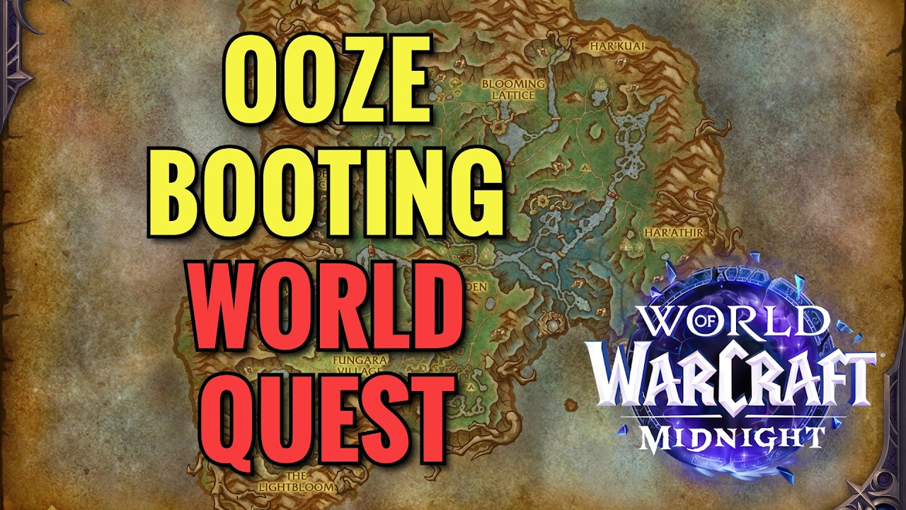 Ooze Booting World Quest (WoW Midnight)