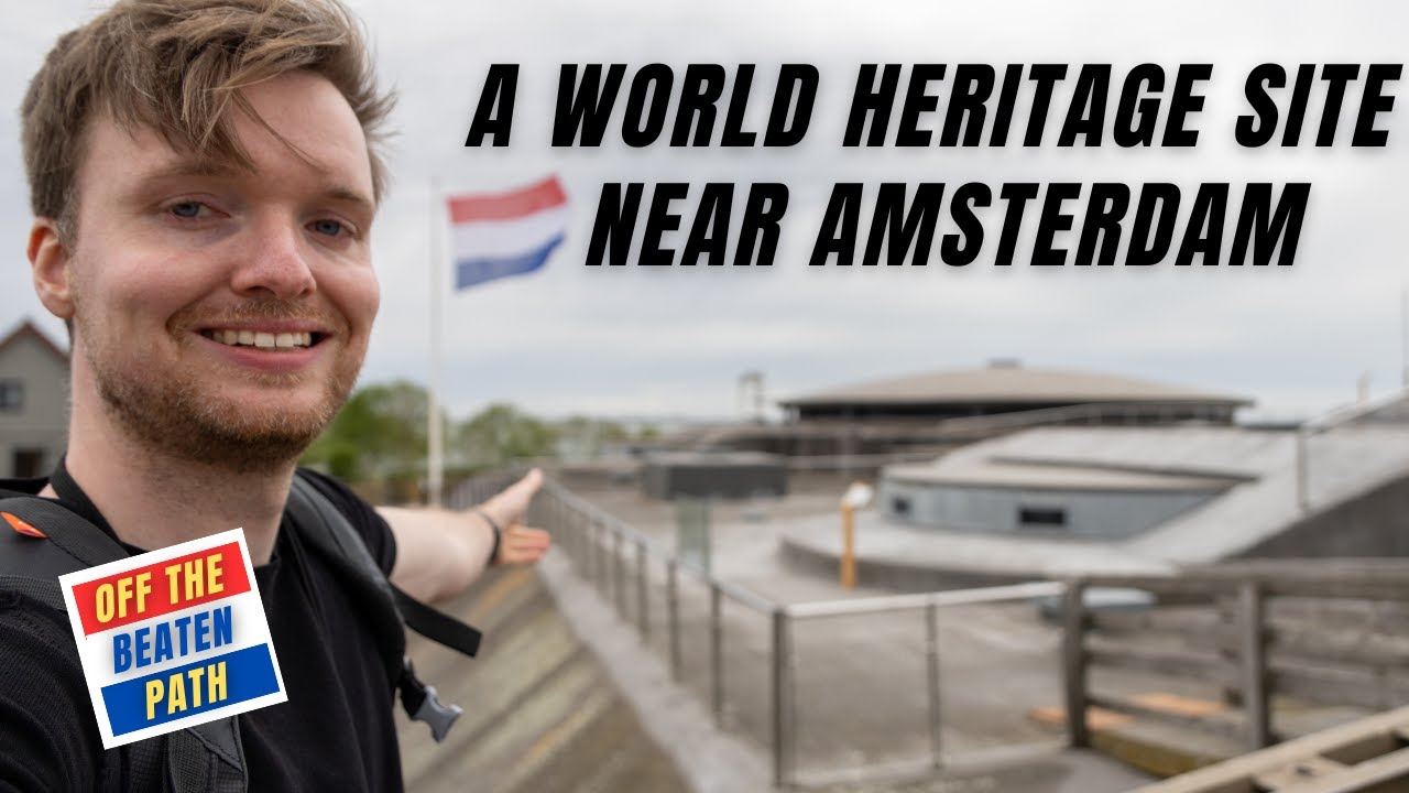 PAMPUS: UNESCO WORLD HERITAGE site near Amsterdam in THE NETHERLANDS! Exploring the fort...