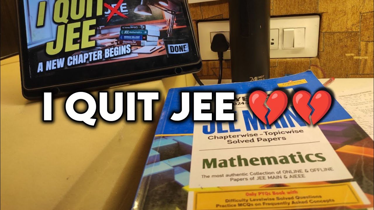 Quitting JEE Was My Hardest Decision|❤️‍🩹