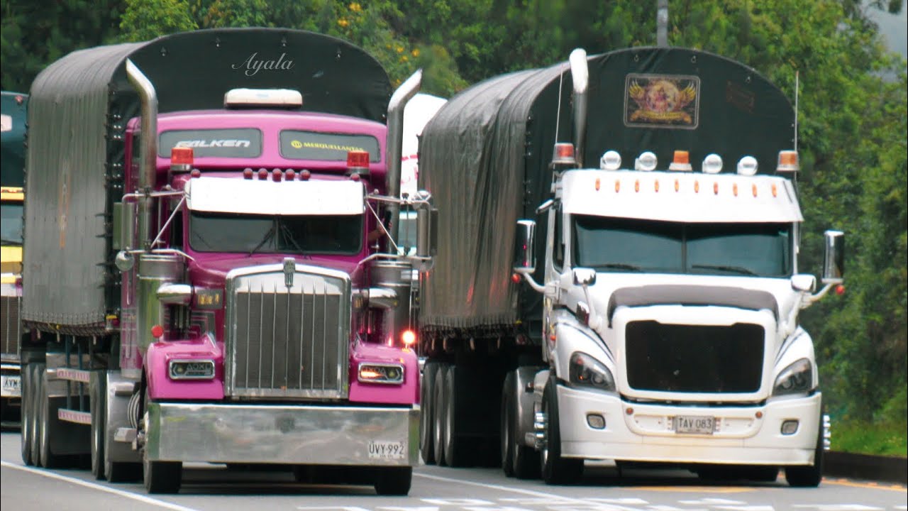 LAS REINAS DE LA CARRETERA🇨🇴 TRACTOMULAS COLOMBIANAS CON ESTILO🚛❤️&zwj;🔥