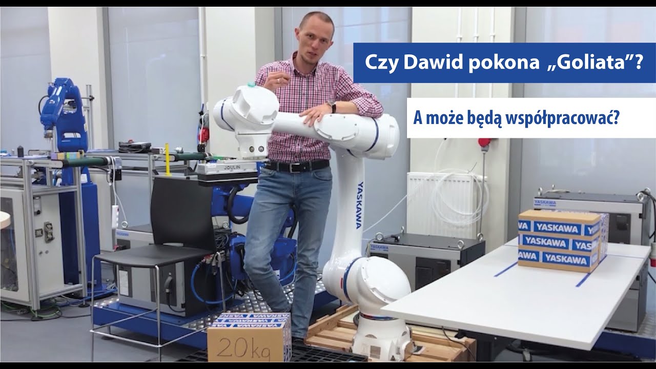 Konfrontacja człowiek vs robot współpracujący HC20 | Yaskawa Polska