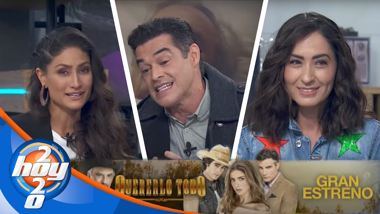 Elenco de #QuererloTodo alistan muchas sorpresas en la telenovela | Hoy