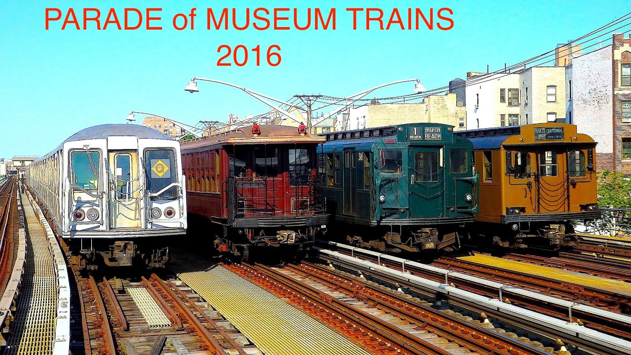 NYC Transit Museum Parade of Trains 2016 (40th Anniversary of Transit Exhibit opening)