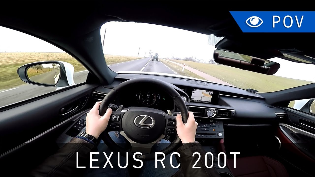 Lexus RC 200t F Sport (2016) - POV Drive | Project Automotive