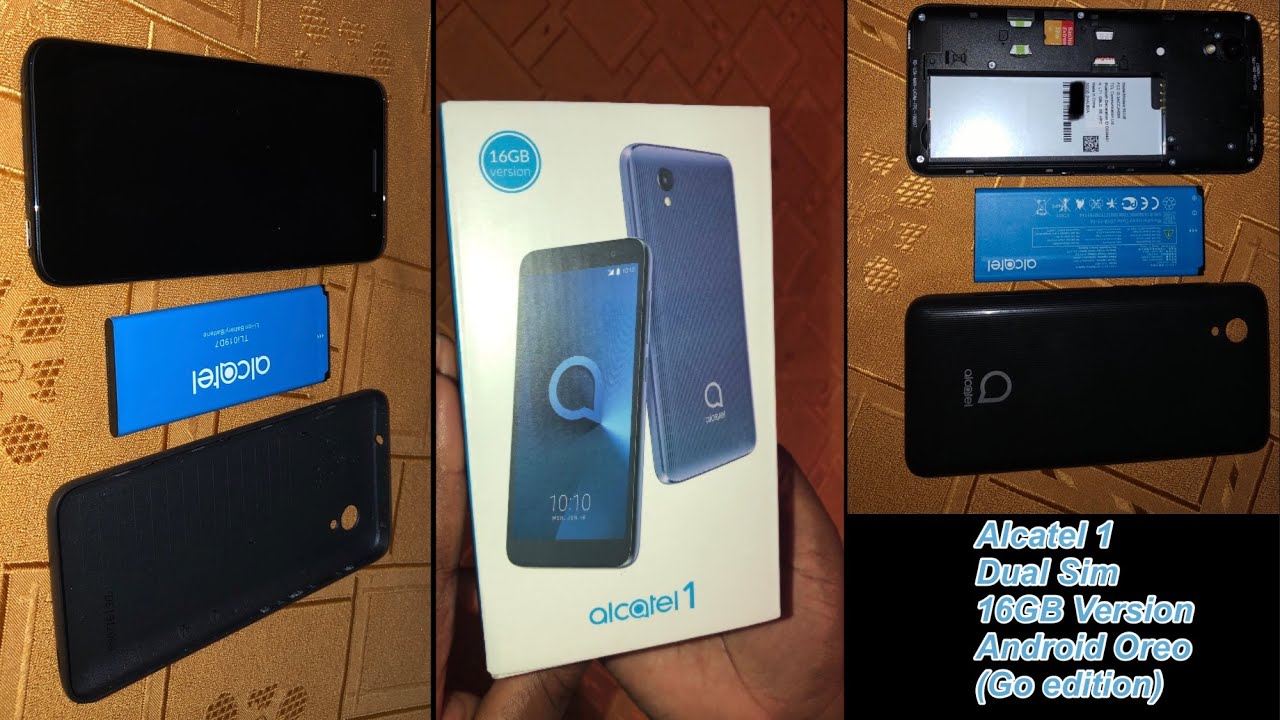 Alcatel 1 (5033e) Unboxing | Budget Smartphone Android Oreo (Go edition)|FLOW Jamaica | That's Amore