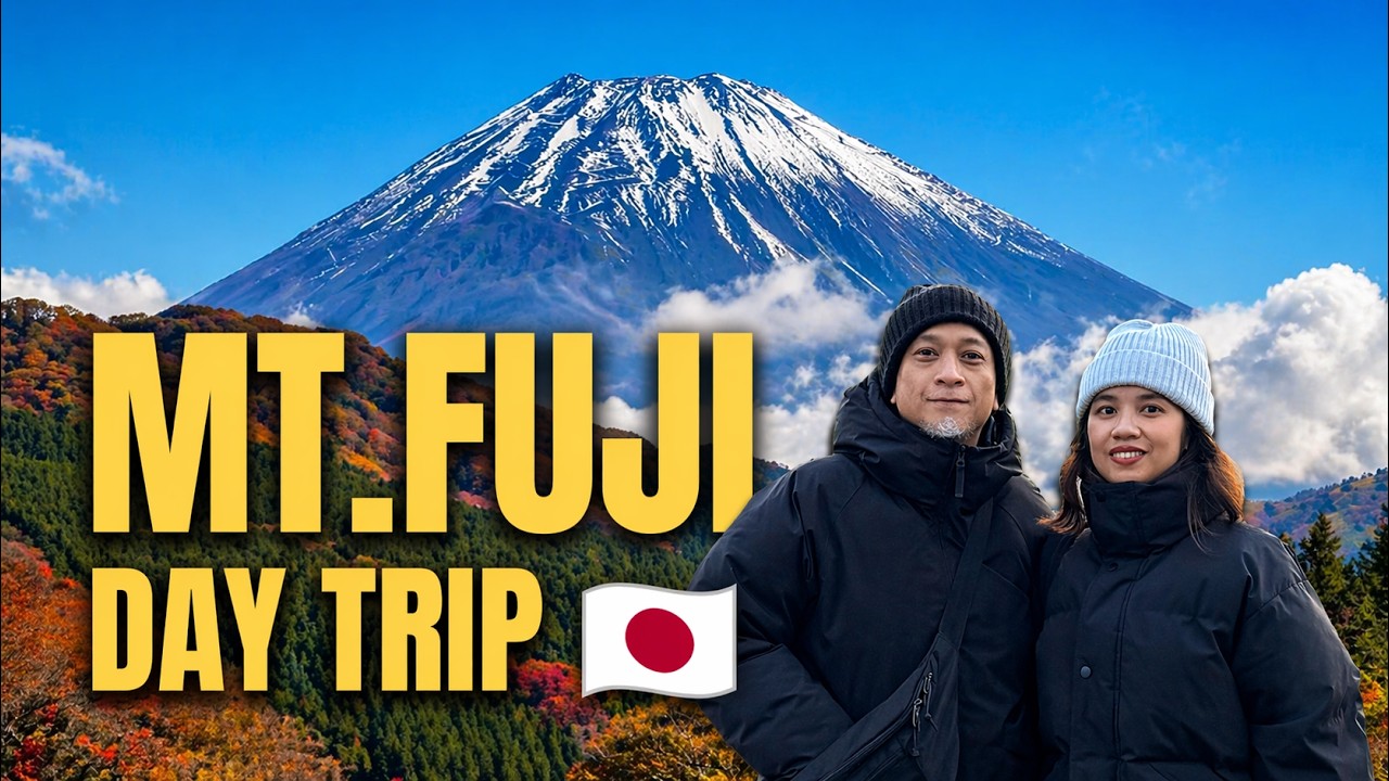 Mt. Fuji & Hakone Day Trip from Tokyo | Travel Vlog (+ tips & prices)