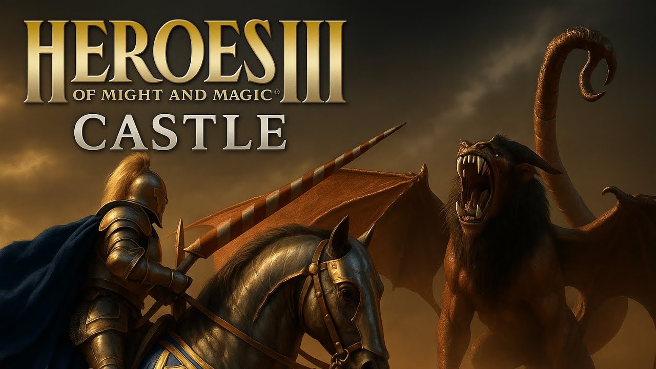 Heroes of Might and Magic 3 - Castle vs Dungeon | Cinematic | AI Generated |